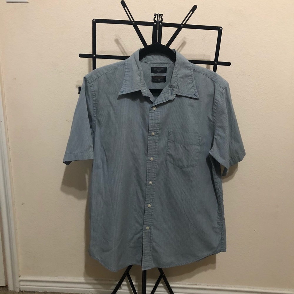 Dockers Checkered Short Sleeve Button Up